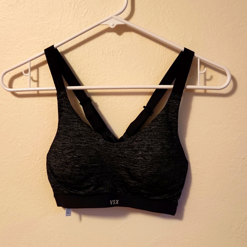 Victoria's Secret Sports Bra Heather Gray